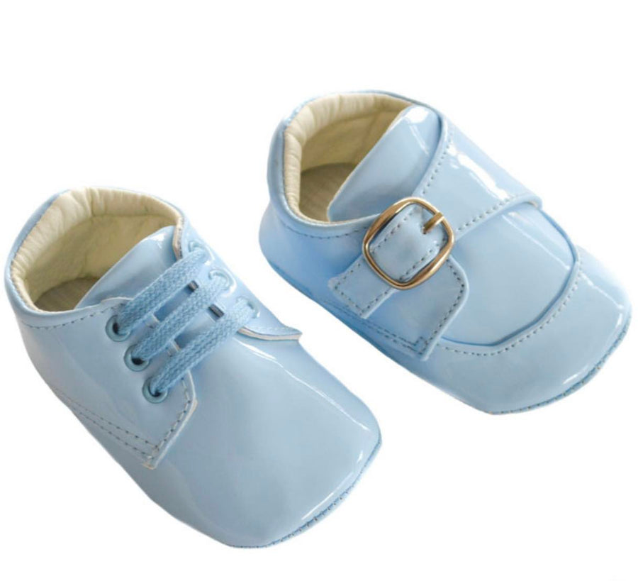 Baby Blue Patent Shoes
