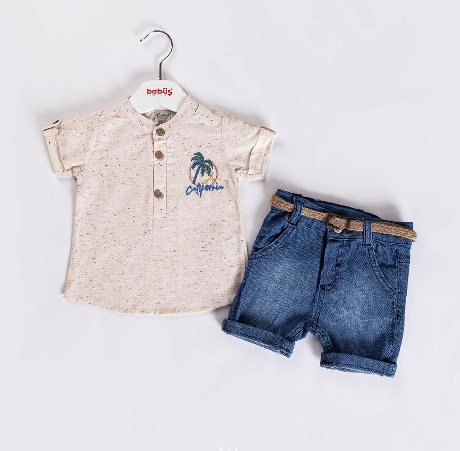 Baby Boys “CALIFORNIA” Outfit Set