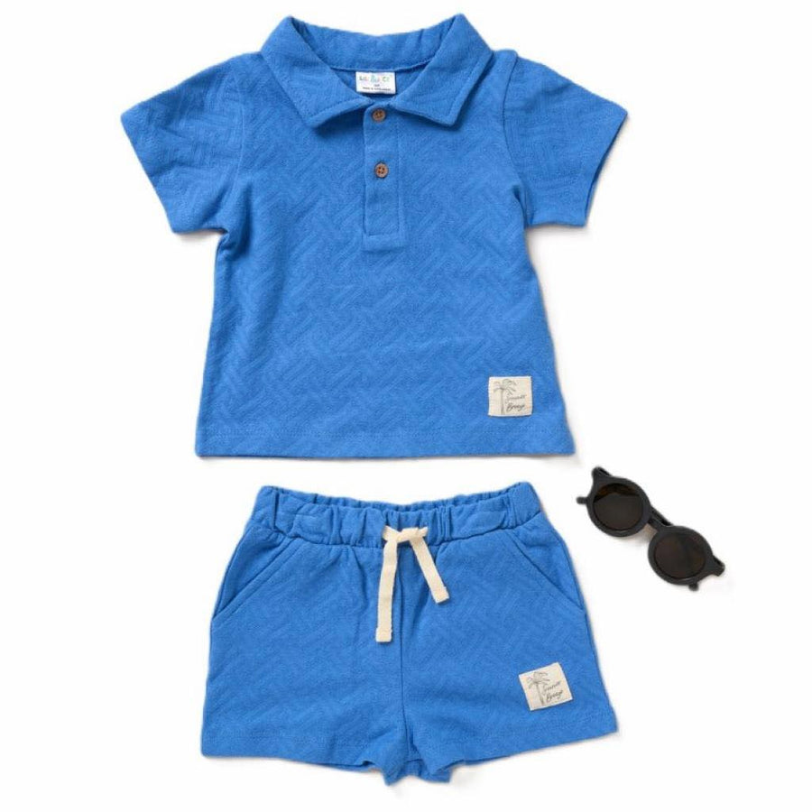 Jacquard Shorts Set