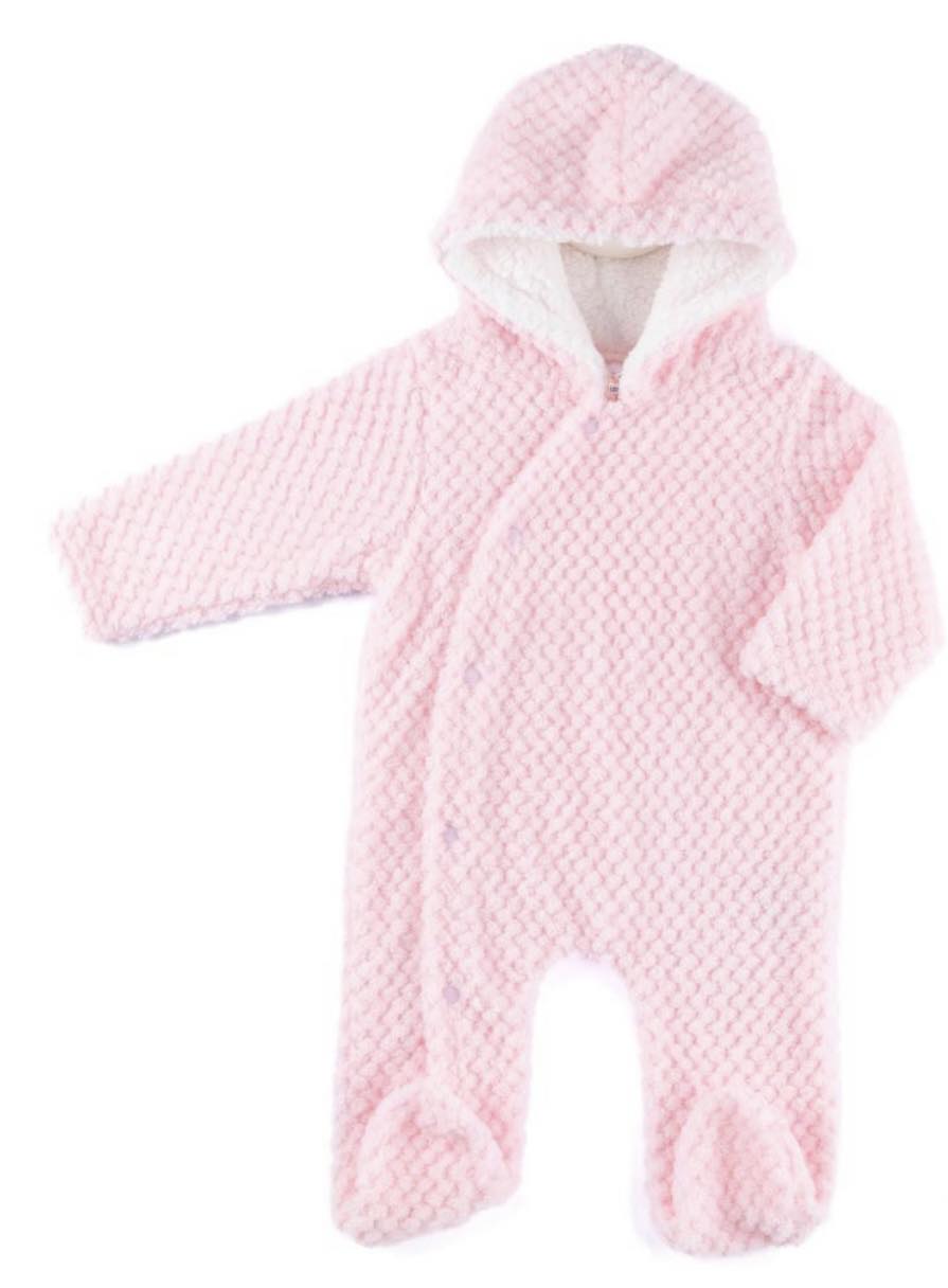 Baby Pink Waffle All-In-One