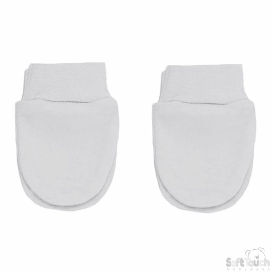 White Scratch Mitts